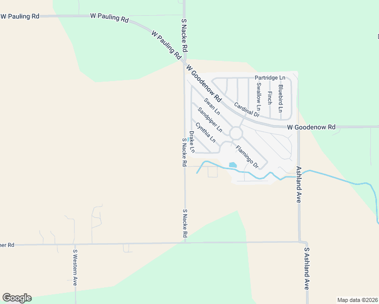 map of restaurants, bars, coffee shops, grocery stores, and more near 38 Drake Lane in Beecher