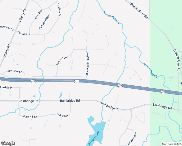 map of restaurants, bars, coffee shops, grocery stores, and more near 6225 Gaelic Glen in Solon