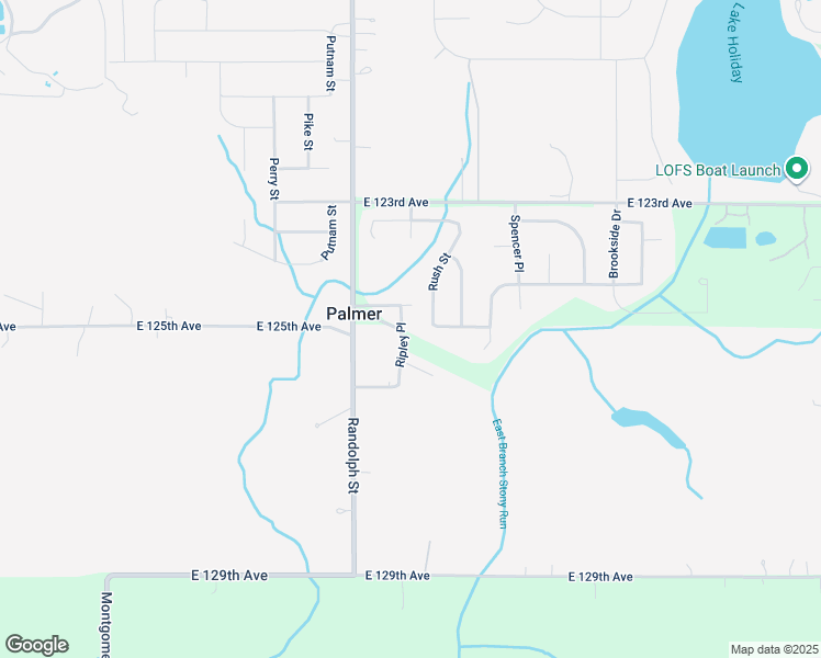 map of restaurants, bars, coffee shops, grocery stores, and more near 12435 Ripley Place in Crown Point