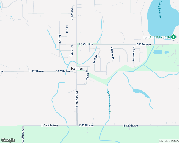map of restaurants, bars, coffee shops, grocery stores, and more near 12435 Ripley Place in Crown Point