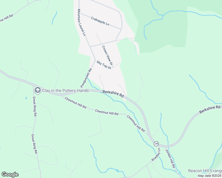 map of restaurants, bars, coffee shops, grocery stores, and more near 235 Berkshire Road in Newtown