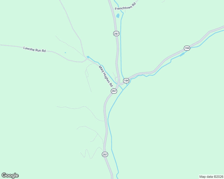 map of restaurants, bars, coffee shops, grocery stores, and more near 12099-12493 Highway 287 in Trout Run