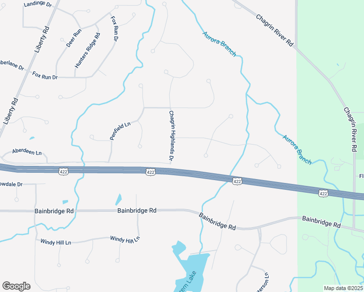 map of restaurants, bars, coffee shops, grocery stores, and more near 6225 Gaelic Glen in Solon