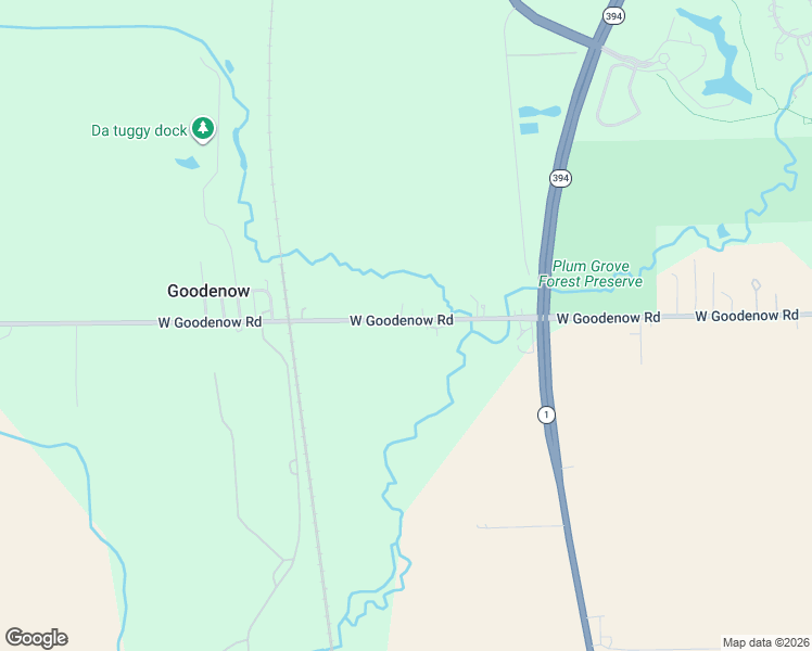 map of restaurants, bars, coffee shops, grocery stores, and more near 753 West Goodenow Road in Beecher