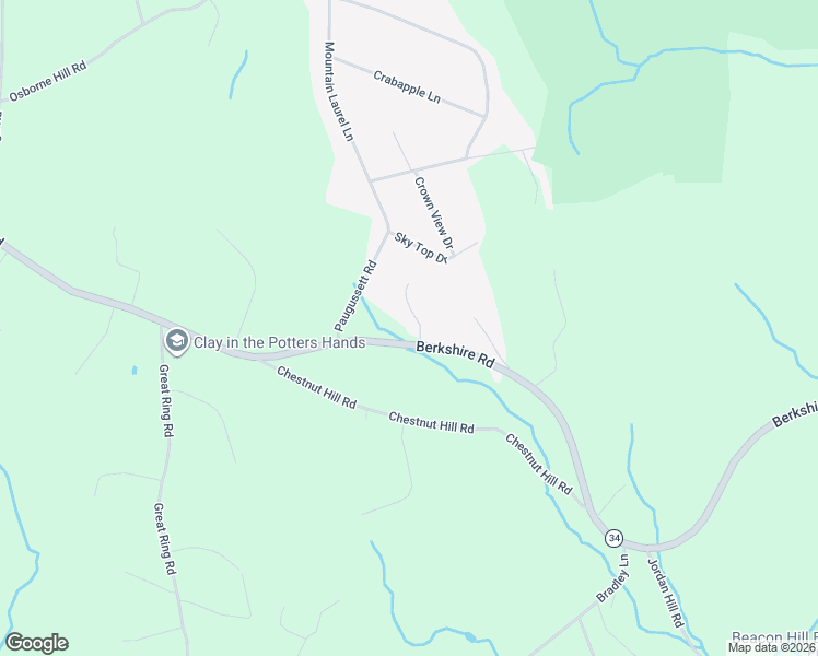 map of restaurants, bars, coffee shops, grocery stores, and more near 237 Berkshire Road in Newtown