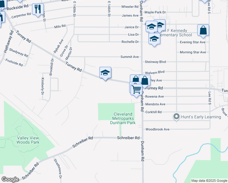 14660 Turney Road, Maple Heights OH Walk Score