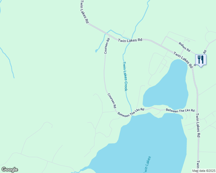 map of restaurants, bars, coffee shops, grocery stores, and more near 142 Coursen Road in Shohola