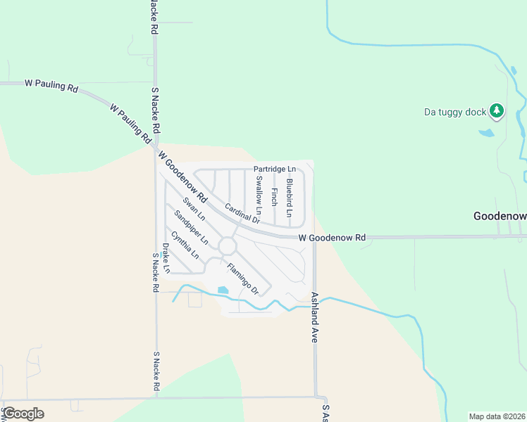 map of restaurants, bars, coffee shops, grocery stores, and more near 5 Swallow Lane in Beecher