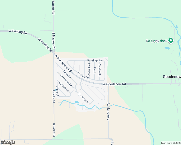 map of restaurants, bars, coffee shops, grocery stores, and more near 5 Swallow Lane in Beecher