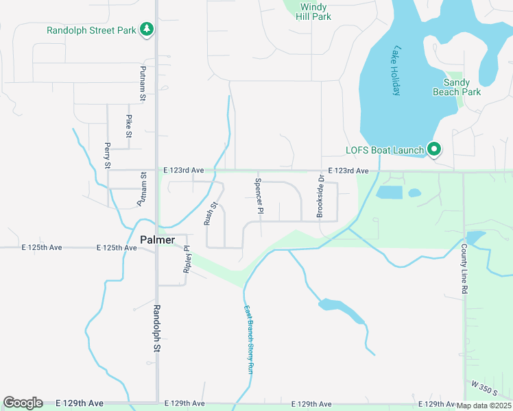 map of restaurants, bars, coffee shops, grocery stores, and more near 12420 Spencer Pl in Crown Point