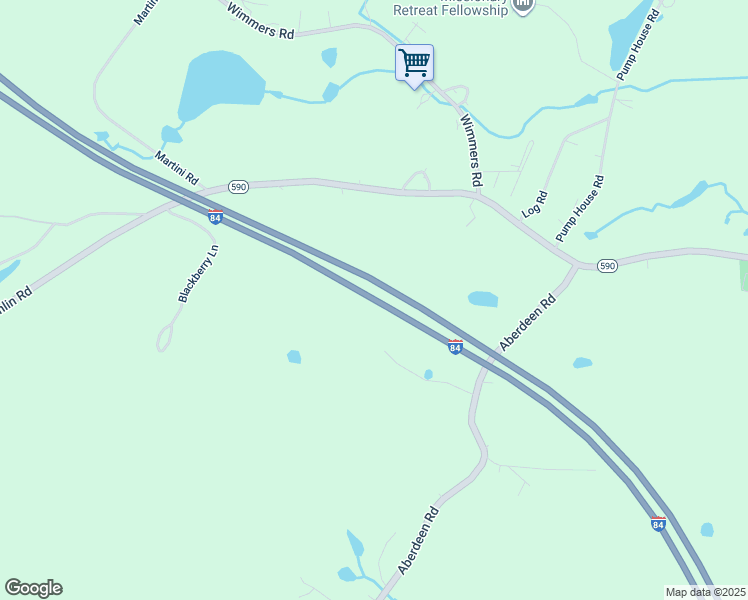 map of restaurants, bars, coffee shops, grocery stores, and more near Interstate 84 in Moscow