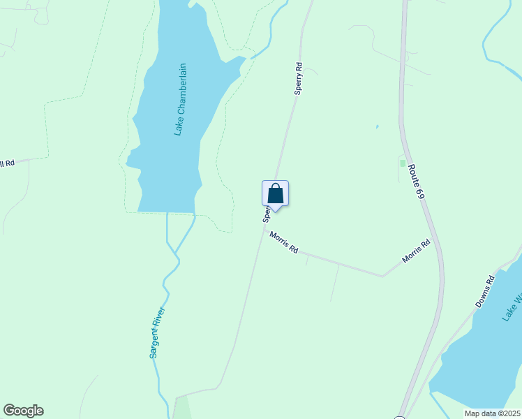 map of restaurants, bars, coffee shops, grocery stores, and more near 21 Sperry Road in Bethany