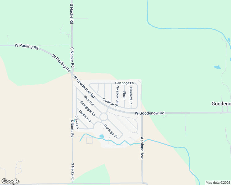 map of restaurants, bars, coffee shops, grocery stores, and more near 13 Bobwhite Lane in Beecher