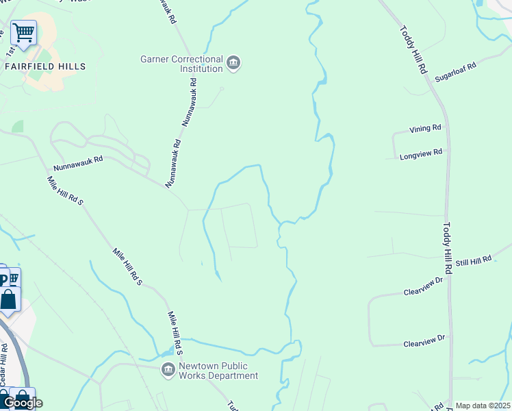 map of restaurants, bars, coffee shops, grocery stores, and more near 16 Carol Ann Drive in Newtown