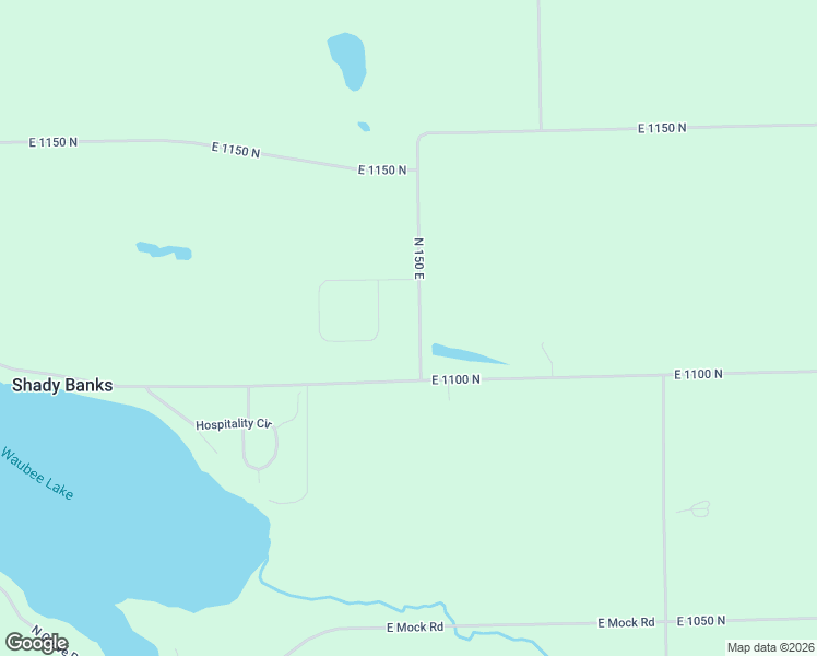 map of restaurants, bars, coffee shops, grocery stores, and more near 11111 North 150 East in Milford