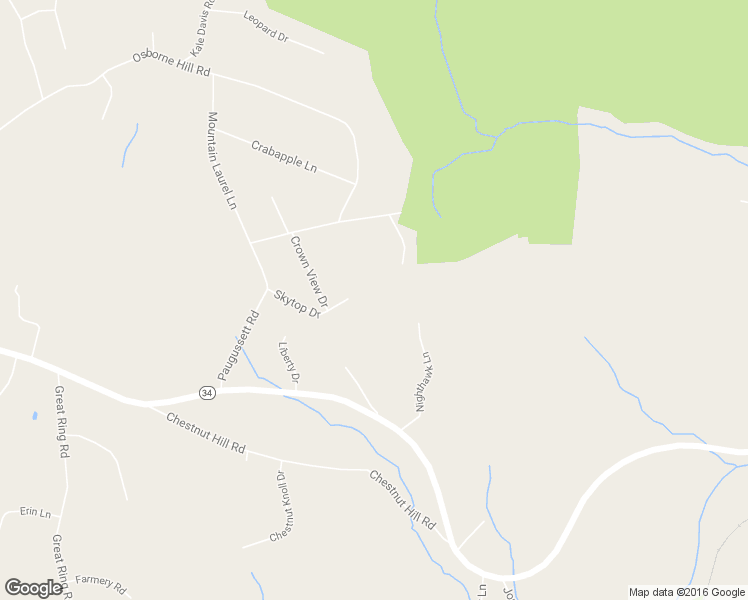 map of restaurants, bars, coffee shops, grocery stores, and more near 14 Skytop Drive in Newtown
