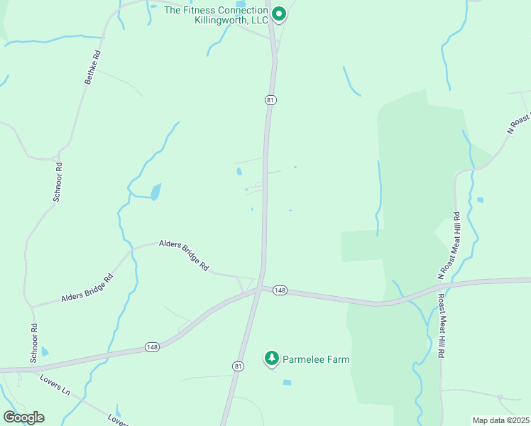 map of restaurants, bars, coffee shops, grocery stores, and more near 549 Route 81 in Killingworth