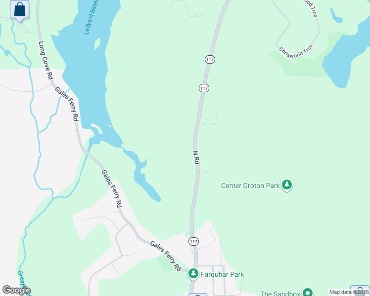 map of restaurants, bars, coffee shops, grocery stores, and more near 1484 North Road in Groton