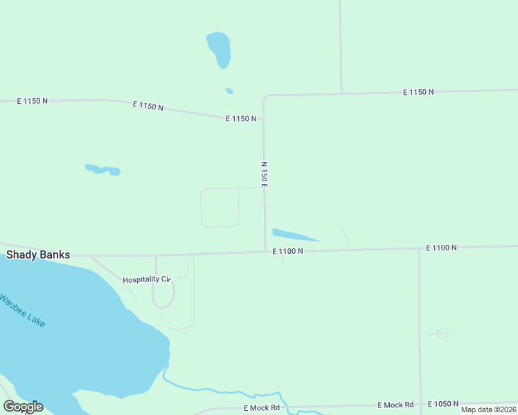 map of restaurants, bars, coffee shops, grocery stores, and more near 11111 North 150 East in Milford