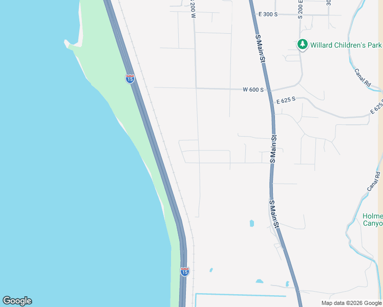 map of restaurants, bars, coffee shops, grocery stores, and more near 223 West 800 South in Willard