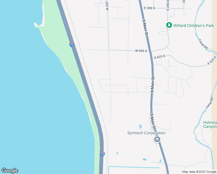map of restaurants, bars, coffee shops, grocery stores, and more near 203 West 800 South in Willard