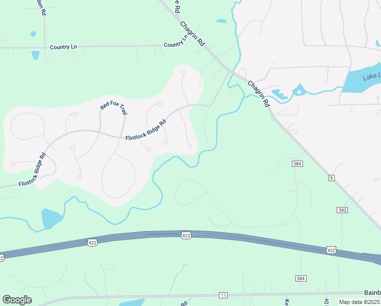 map of restaurants, bars, coffee shops, grocery stores, and more near 17450 Hawksview Lane in Chagrin Falls