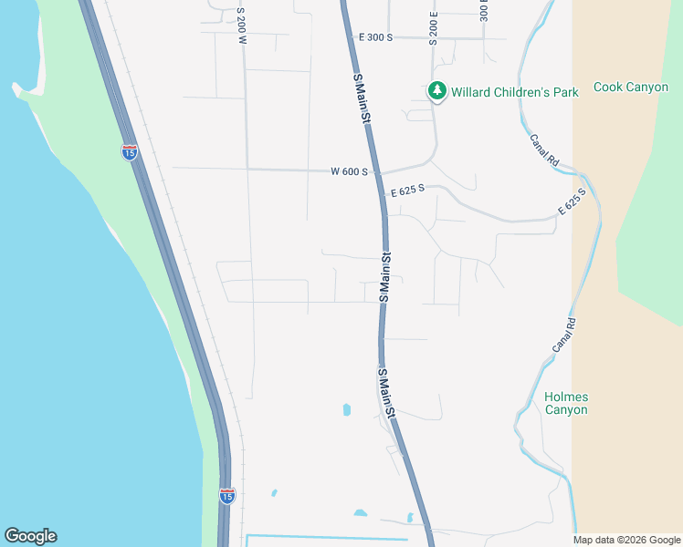 map of restaurants, bars, coffee shops, grocery stores, and more near 725 100 West in Willard