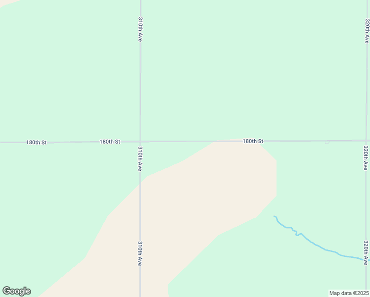 map of restaurants, bars, coffee shops, grocery stores, and more near 31202 180th Street in Keota