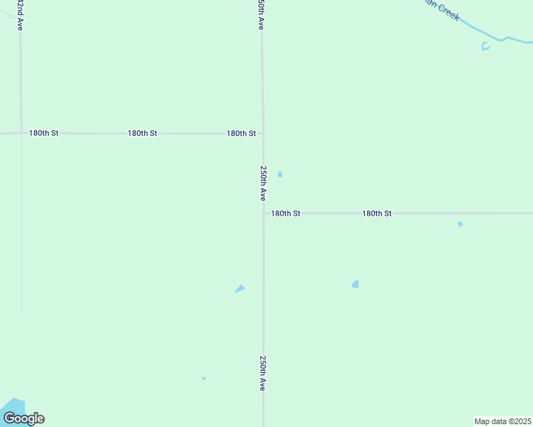 map of restaurants, bars, coffee shops, grocery stores, and more near 25429 180th Street in Harper