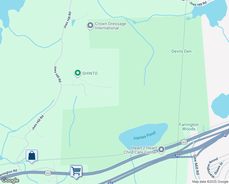 map of restaurants, bars, coffee shops, grocery stores, and more near 32 Reynwood Drive in Brewster