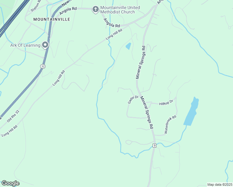 map of restaurants, bars, coffee shops, grocery stores, and more near 16 Calico Lane in Mountainville