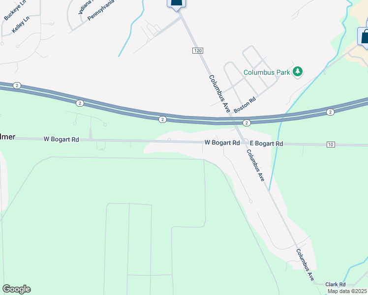 map of restaurants, bars, coffee shops, grocery stores, and more near 318 County Road 10 in Sandusky