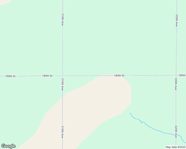 map of restaurants, bars, coffee shops, grocery stores, and more near 31202 180th Street in Keota