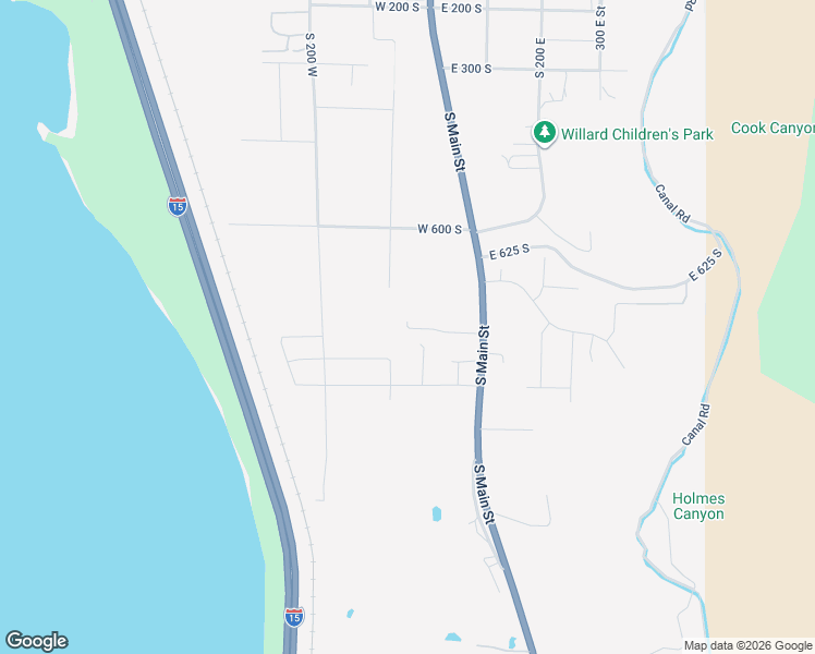 map of restaurants, bars, coffee shops, grocery stores, and more near 725 100 West in Willard