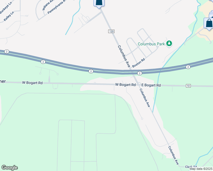 map of restaurants, bars, coffee shops, grocery stores, and more near 318 County Road 10 in Sandusky