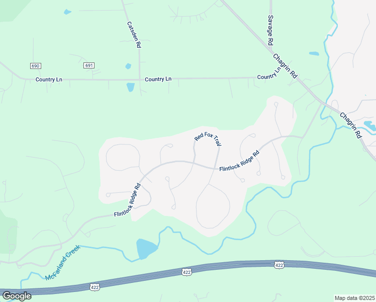 map of restaurants, bars, coffee shops, grocery stores, and more near 17241 Red Fox Trail in Chagrin Falls