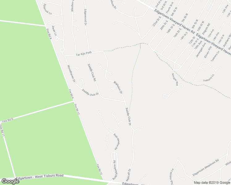 map of restaurants, bars, coffee shops, grocery stores, and more near 5 Candle Maker Circle in Edgartown