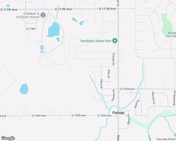 map of restaurants, bars, coffee shops, grocery stores, and more near Orange Street in Winfield