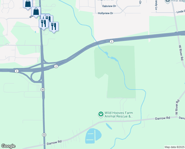 map of restaurants, bars, coffee shops, grocery stores, and more near in Vermilion