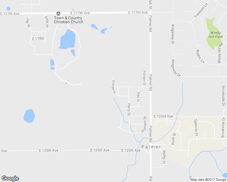 map of restaurants, bars, coffee shops, grocery stores, and more near Orange Street in Winfield