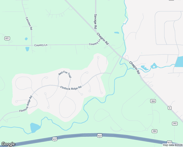 map of restaurants, bars, coffee shops, grocery stores, and more near 17350 Hawksview Lane in Chagrin Falls