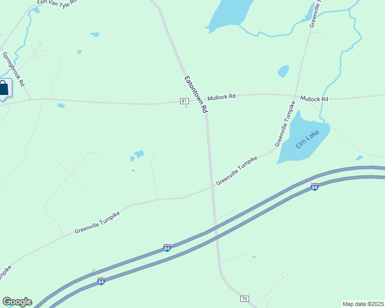 map of restaurants, bars, coffee shops, grocery stores, and more near 355 Eatontown Road in Port Jervis