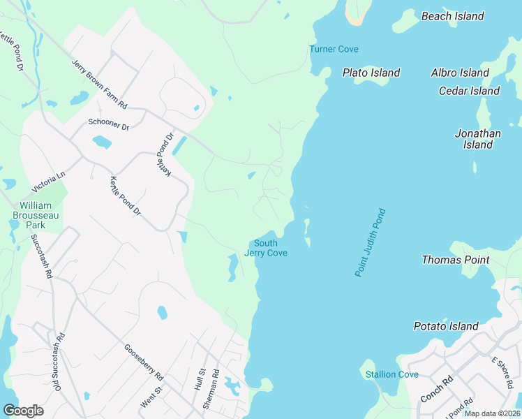 map of restaurants, bars, coffee shops, grocery stores, and more near 22 Fire Lane 6 in South Kingstown