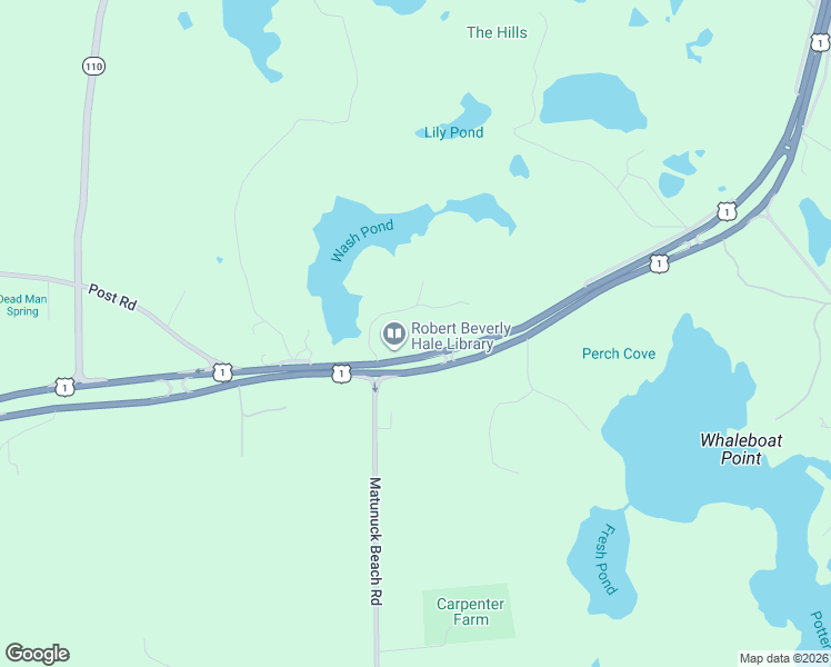 map of restaurants, bars, coffee shops, grocery stores, and more near 2591 Comd Oliver Hazard Perry Highway in South Kingstown