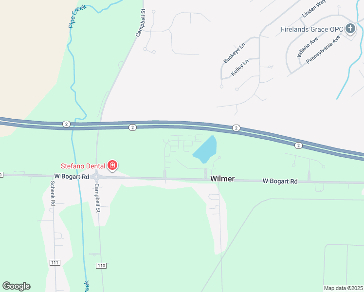 map of restaurants, bars, coffee shops, grocery stores, and more near 1600 Brandon Boulevard in Sandusky