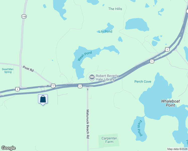map of restaurants, bars, coffee shops, grocery stores, and more near 2591 Comd Oliver Hazard Perry Hwy in South Kingstown