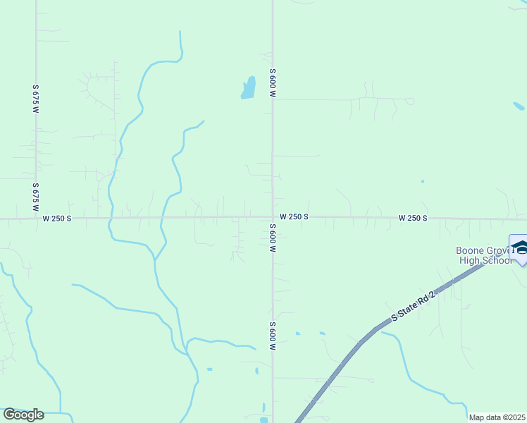 map of restaurants, bars, coffee shops, grocery stores, and more near 601-609 West 250 South in Hebron