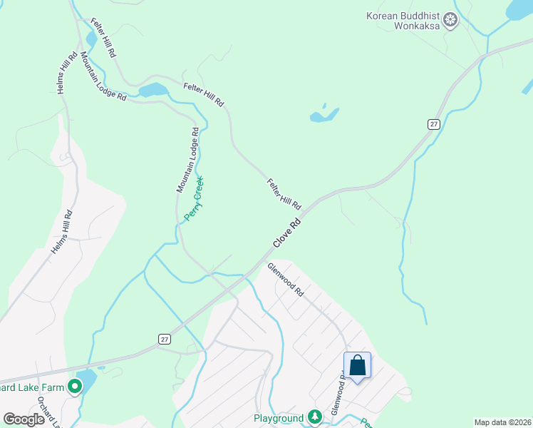 map of restaurants, bars, coffee shops, grocery stores, and more near 364 Clove Road in Monroe
