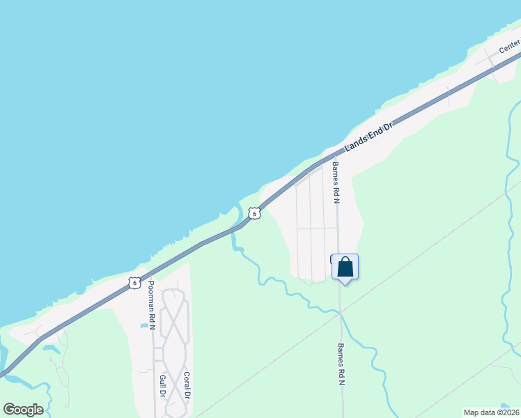 map of restaurants, bars, coffee shops, grocery stores, and more near 11396 West Lake Road in Vermilion