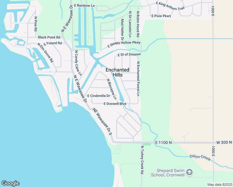 map of restaurants, bars, coffee shops, grocery stores, and more near 11348 North Biscayne Lane in Cromwell